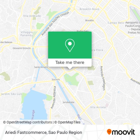 Mapa Ariedi Fastcommerce