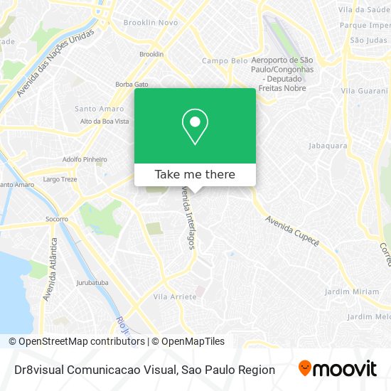 Dr8visual Comunicacao Visual map