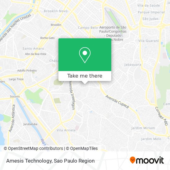 Mapa Amesis Technology