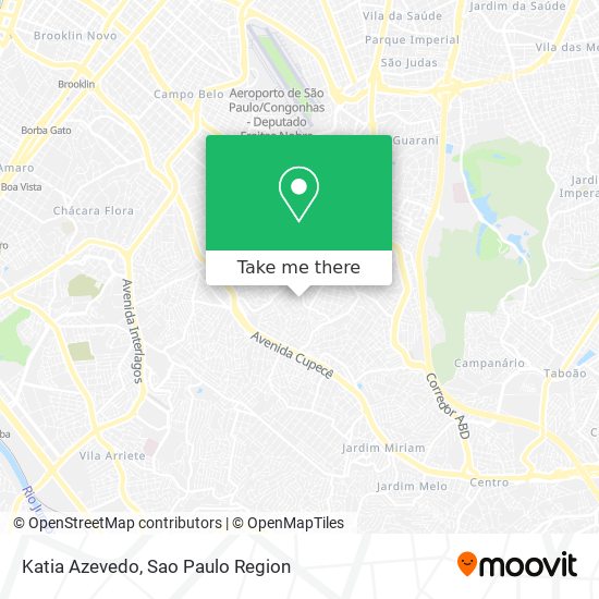 Katia Azevedo map