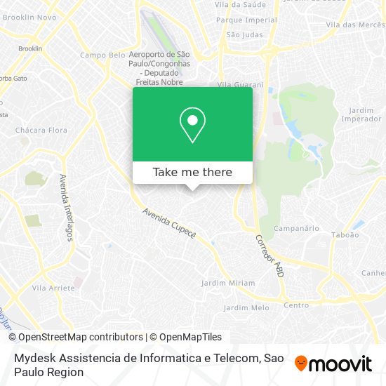 Mapa Mydesk Assistencia de Informatica e Telecom