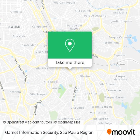 Mapa Garnet Information Security