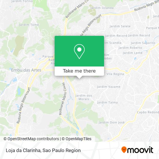 Loja da Clarinha map