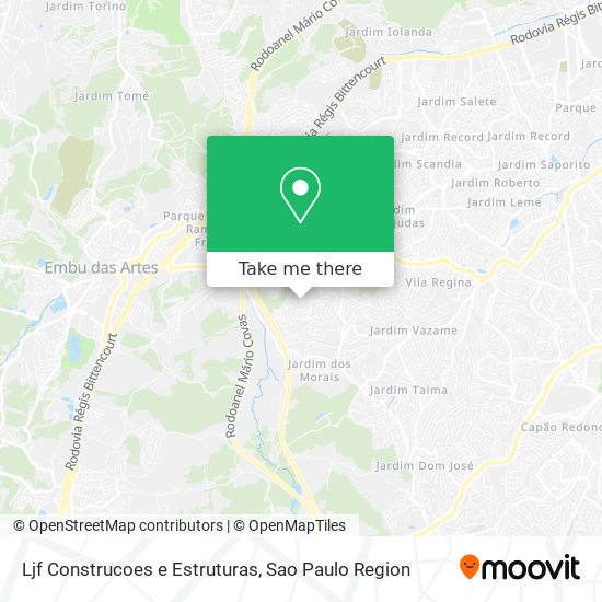 Ljf Construcoes e Estruturas map