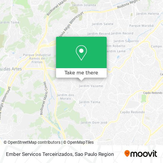 Mapa Ember Servicos Terceirizados