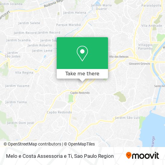Melo e Costa Assessoria e Ti map