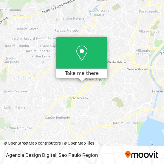 Agencia Design Digital map