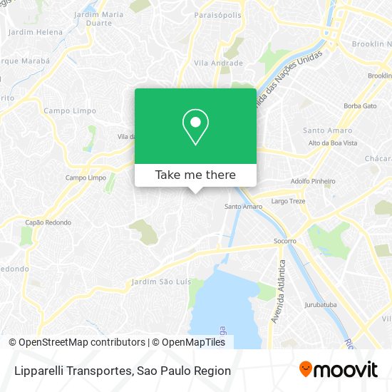 Lipparelli Transportes map