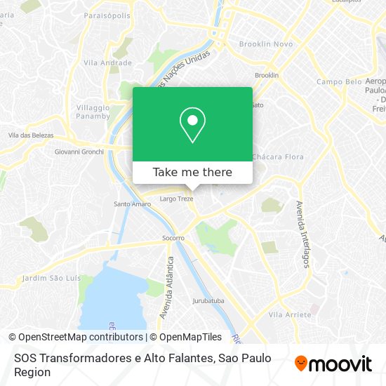 SOS Transformadores e Alto Falantes map