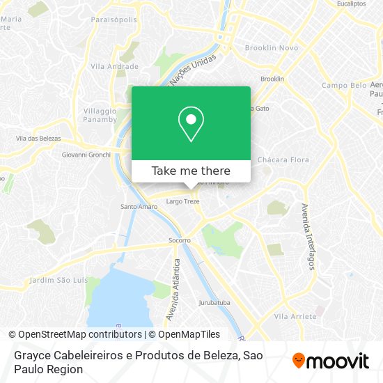 Grayce Cabeleireiros e Produtos de Beleza map