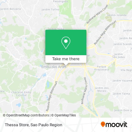 Thessa Store map