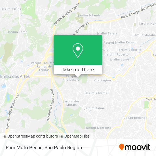 Rhm Moto Pecas map