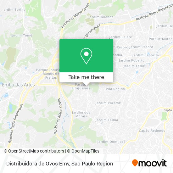 Distribuidora de Ovos Emv map
