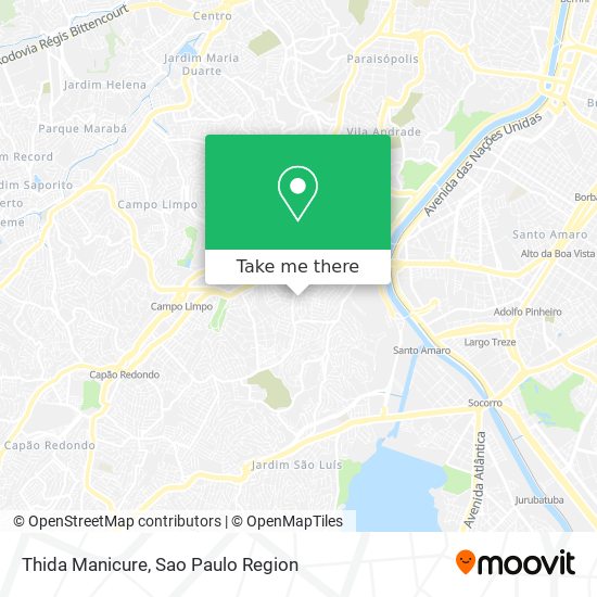 Thida Manicure map