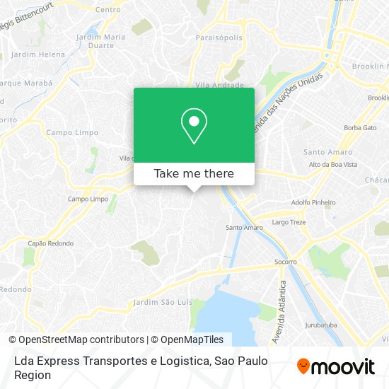 Lda Express Transportes e Logistica map