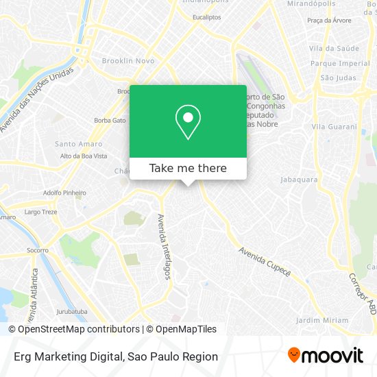 Erg Marketing Digital map