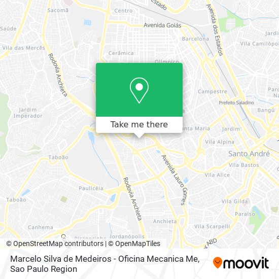 Mapa Marcelo Silva de Medeiros - Oficina Mecanica Me