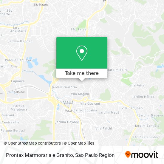 Prontax Marmoraria e Granito map