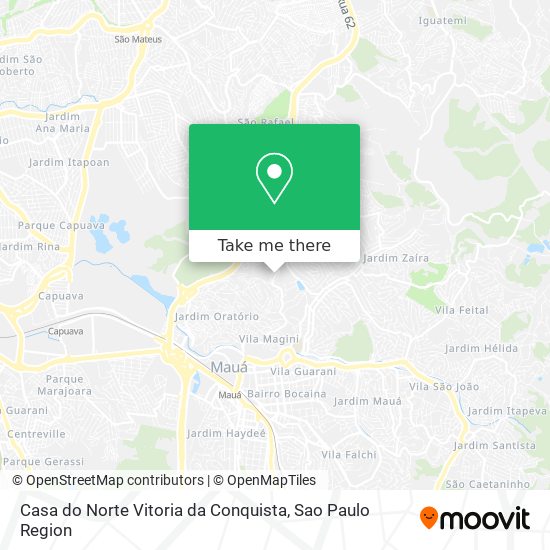 Casa do Norte Vitoria da Conquista map