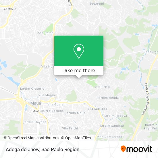 Adega do Jhow map