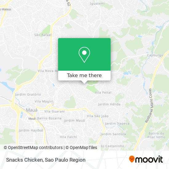 Snacks Chicken map