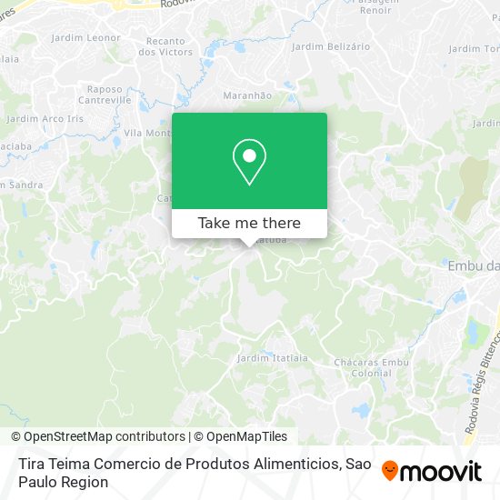 Tira Teima Comercio de Produtos Alimenticios map