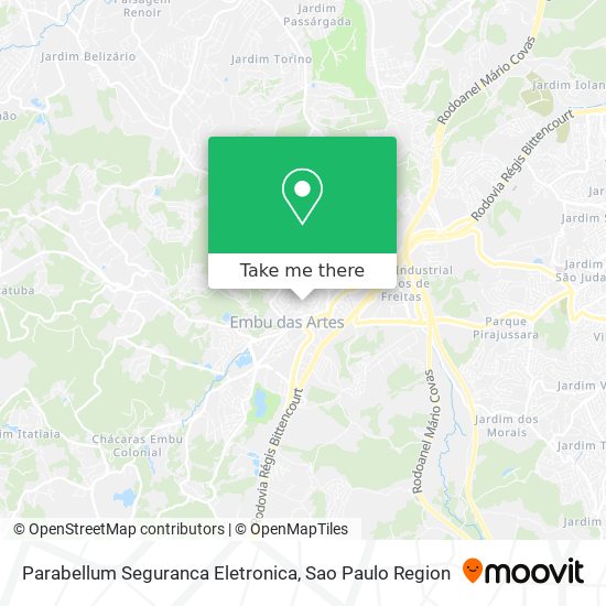 Parabellum Seguranca Eletronica map