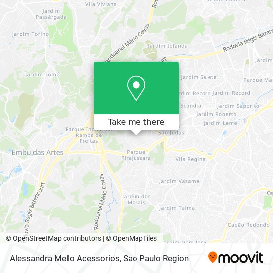 Alessandra Mello Acessorios map