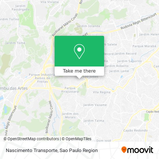 Nascimento Transporte map