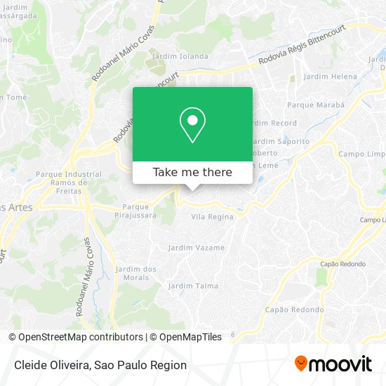 Mapa Cleide Oliveira