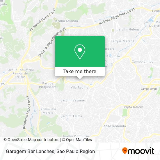 Garagem Bar Lanches map