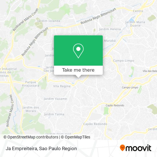 Ja Empreiteira map