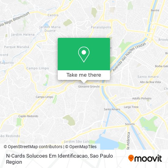 Mapa N-Cards Solucoes Em Identificacao