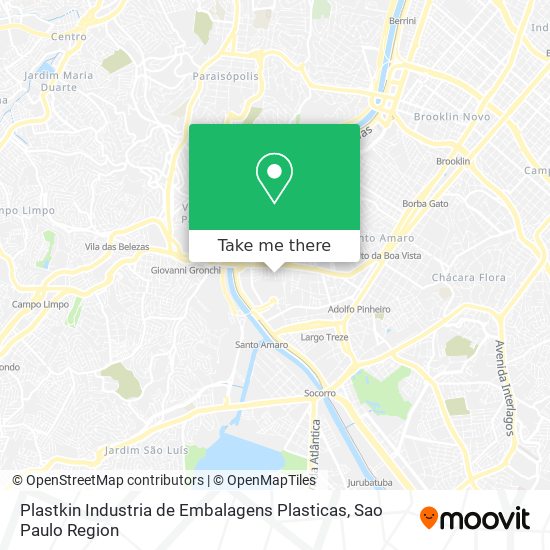 Plastkin Industria de Embalagens Plasticas map