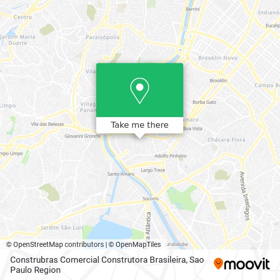 Construbras Comercial Construtora Brasileira map