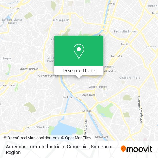 American Turbo Industrial e Comercial map