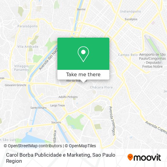 Mapa Carol Borba Publicidade e Marketing