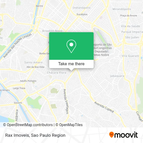 Rax Imoveis map
