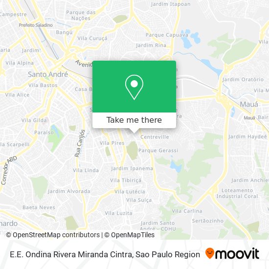 E.E. Ondina Rivera Miranda Cintra map