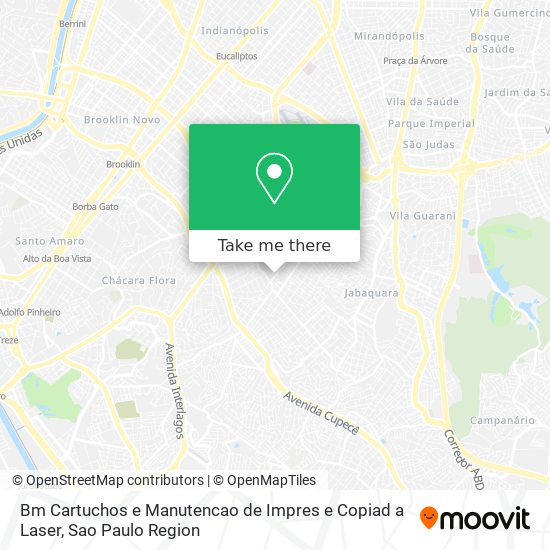 Bm Cartuchos e Manutencao de Impres e Copiad a Laser map