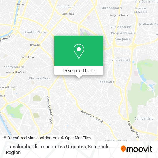 Translombardi Transportes Urgentes map