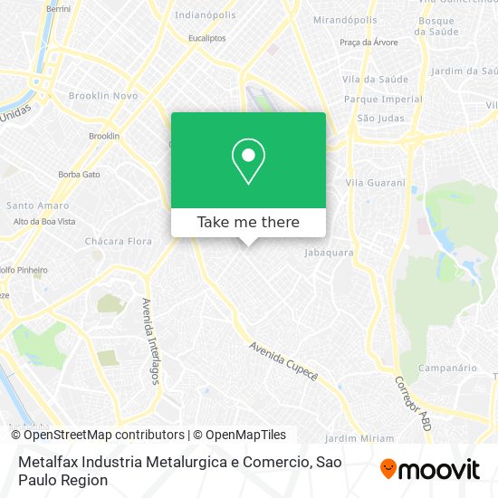 Metalfax Industria Metalurgica e Comercio map