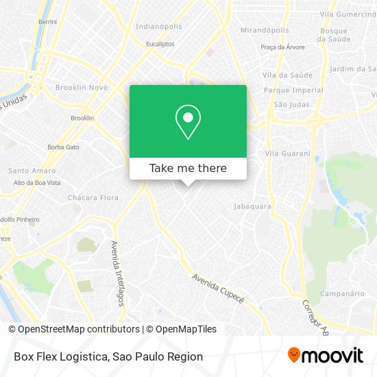 Mapa Box Flex Logistica