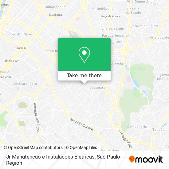 Jr Manutencao e Instalacoes Eletricas map