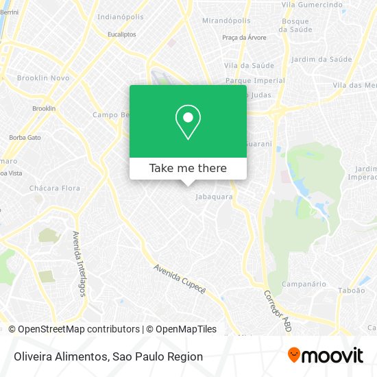 Mapa Oliveira Alimentos