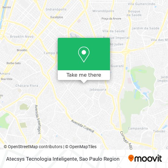 Atecsys Tecnologia Inteligente map