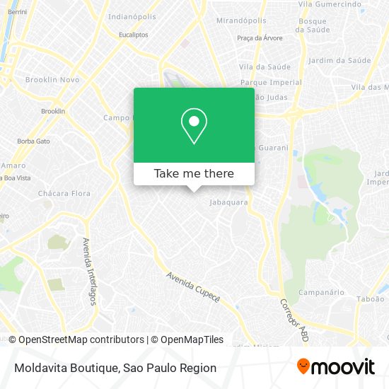 Moldavita Boutique map
