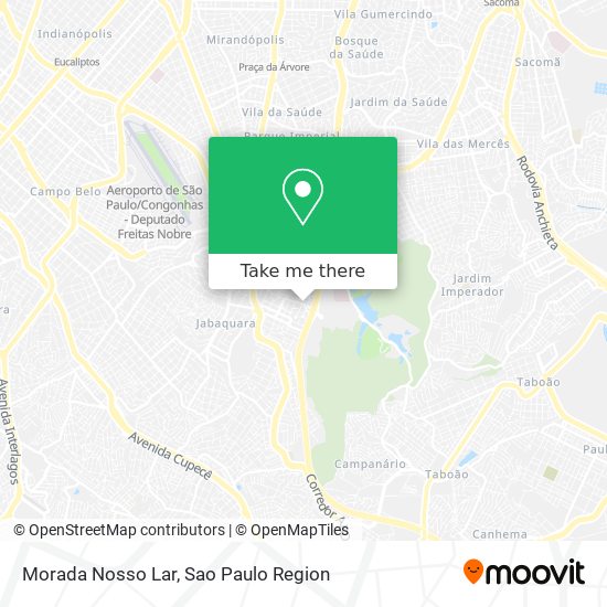 Mapa Morada Nosso Lar