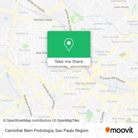 Caminhar Bem Podologia map