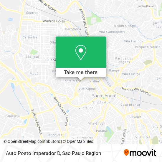 Auto Posto Imperador D map